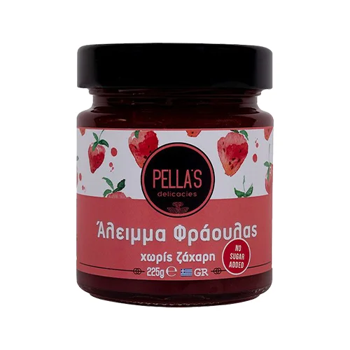 Φωτογραφία προϊόντος: Άλειμμα Φράουλα χωρίς ζάχαρη 225gr