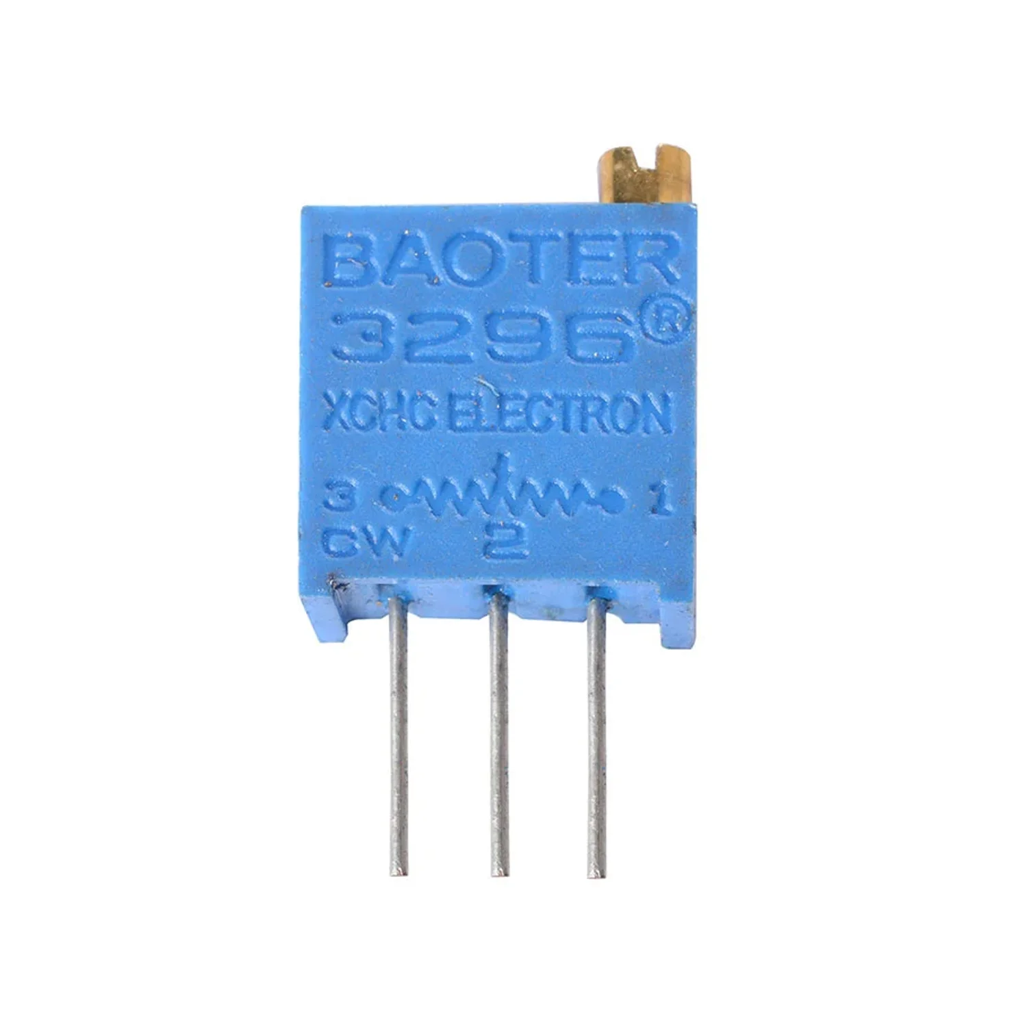 Φωτογραφία προϊόντος: 100KΩ 3296w-1-104 Trimmer Resistor TrimPot Potentiometer