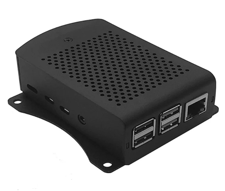 Φωτογραφία προϊόντος: Aluminum Metal Case for Raspberry Pi 4 with mounting