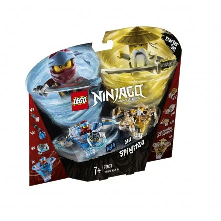 Φωτογραφία προϊόντος: LEGO Ninjago Σπιντζίτσου Νία Και Γου - Spinjitzu Nya And Wu 70663