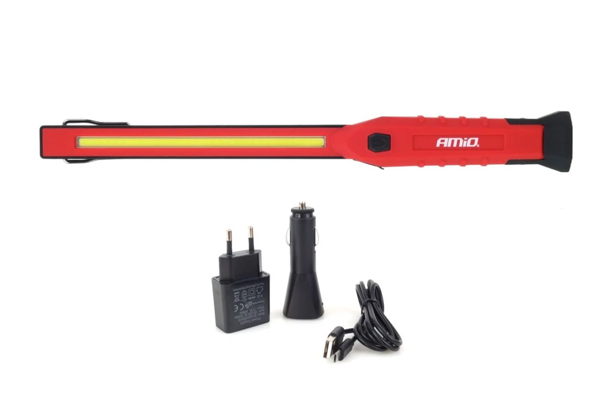 Φωτογραφία προϊόντος: AMIO ΦΑΚΟΣ WT01 12/24/230V/MICRO USB COB LED 150/300lm 3W ΜΕ ΜΑΓΝΗΤΙΚΗ ΒΑΣΗ+ΓΑΝΤΖΟΣ 02170/AM