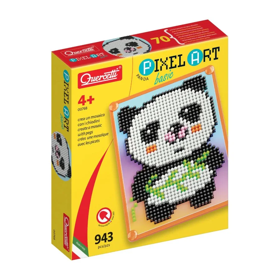 Φωτογραφία προϊόντος: Quercetti Pixel Art Basic Panda (00768)
