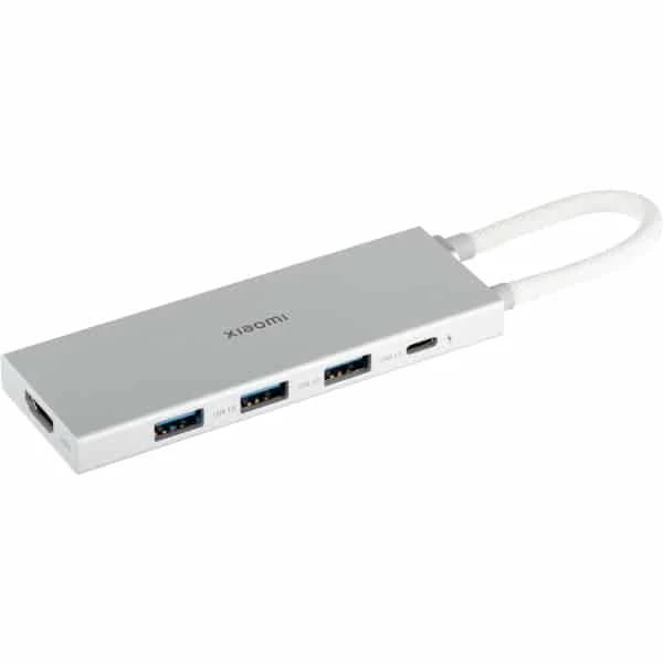 Φωτογραφία προϊόντος: Hub USB-C Xiaomi, 3 x USB-A 3.0 - 1 x USB-C - 1 x HDMI, Λευκό BHR8804GL