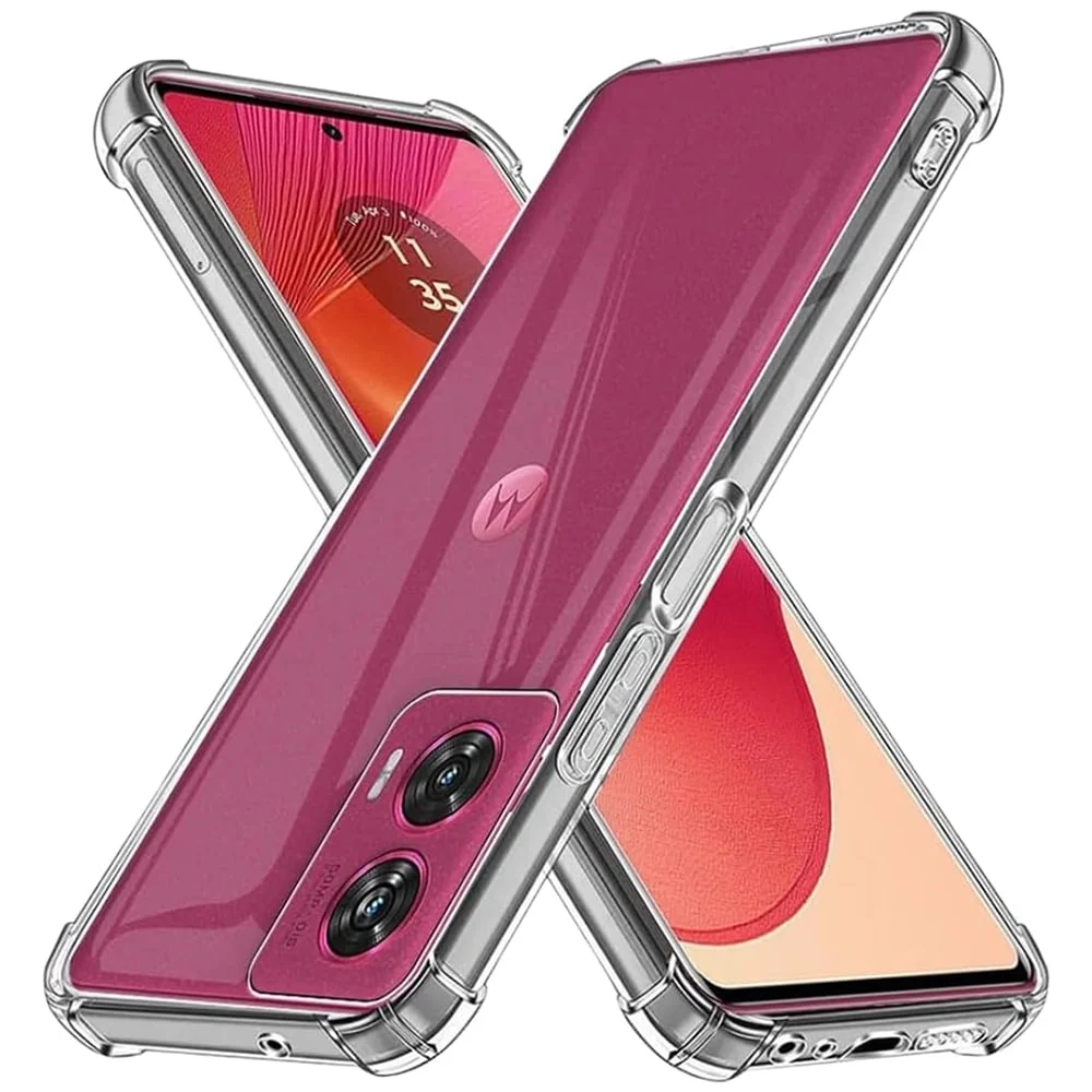 Φωτογραφία προϊόντος: Techsuit Shockproof Clear Silicone - θήκη Motorola Edge 50 Fusion - Διάφανο