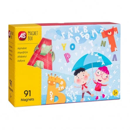 Φωτογραφία προϊόντος: AS Magnet Box - Αλφαβήτα (64033) 1029-64033