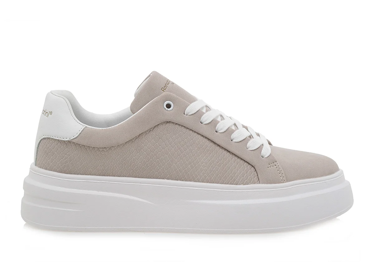 Φωτογραφία προϊόντος: ΑΝΔΡΙΚΑ SNEAKERS RENATO GARINI ΠΑΓΟΣ NUBUCK ΛΕΥΚΟ 700-033