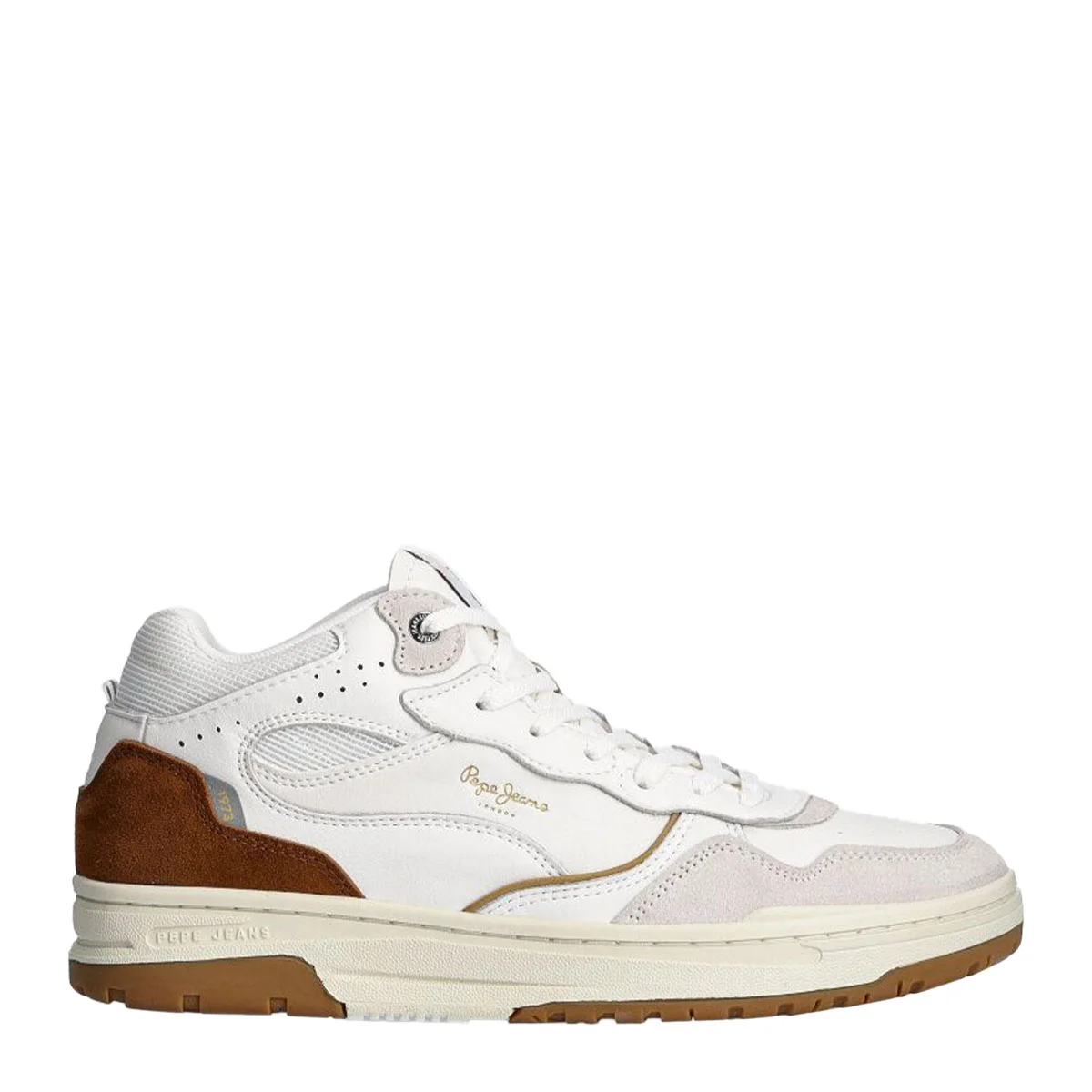 Φωτογραφία προϊόντος: ΑΝΔΡΙΚΑ SNEAKERS ΜΠΟΤΑΚΙ PEPE JEANS CHESTER EVOLUTION M OFF WHITE ΛΕΥΚΟ