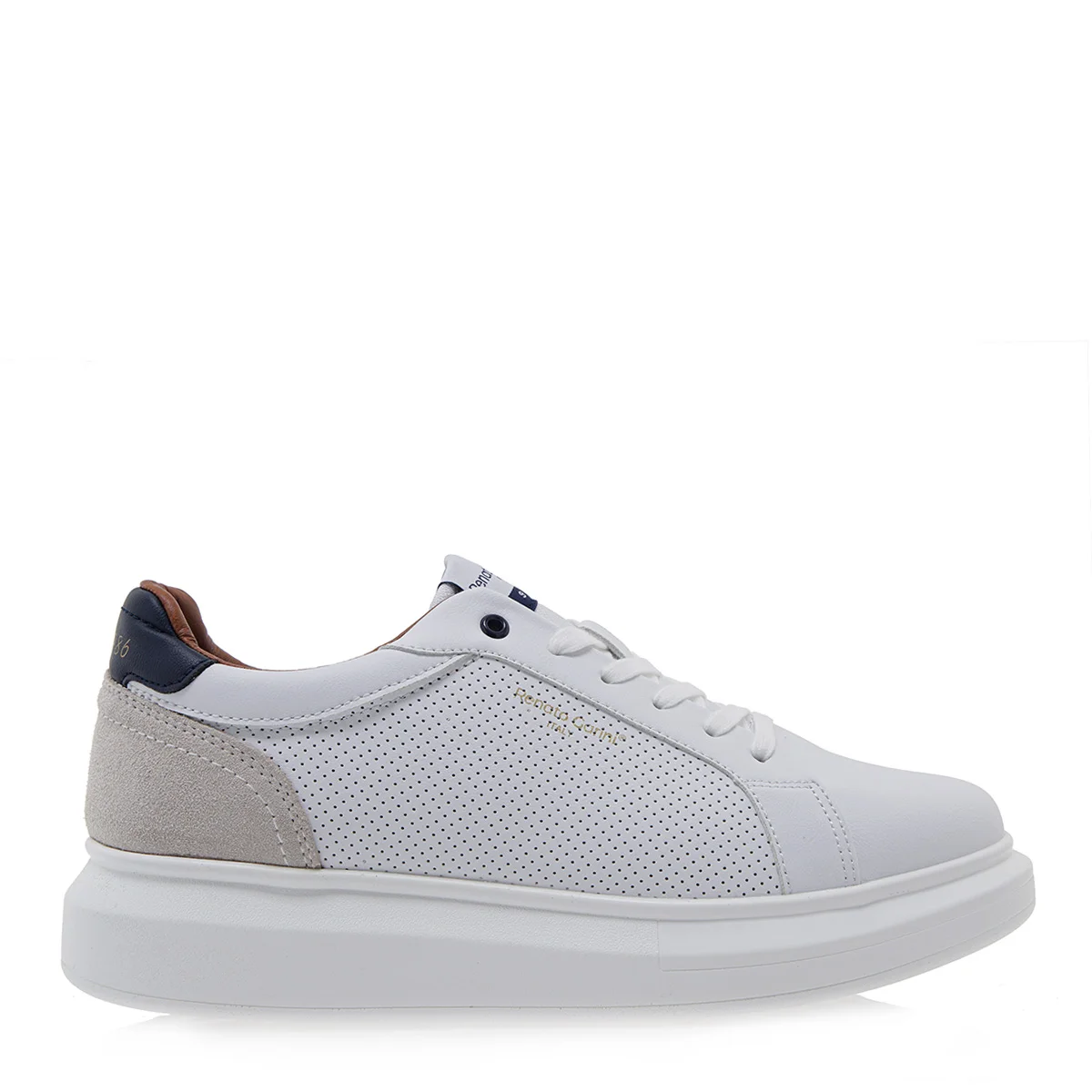 Φωτογραφία προϊόντος: ΑΝΔΡΙΚΑ SNEAKERS RENATO GARINI 700-092 ΛΕΥΚΟ ΠΑΓΟΣ ΜΠΛΕ
