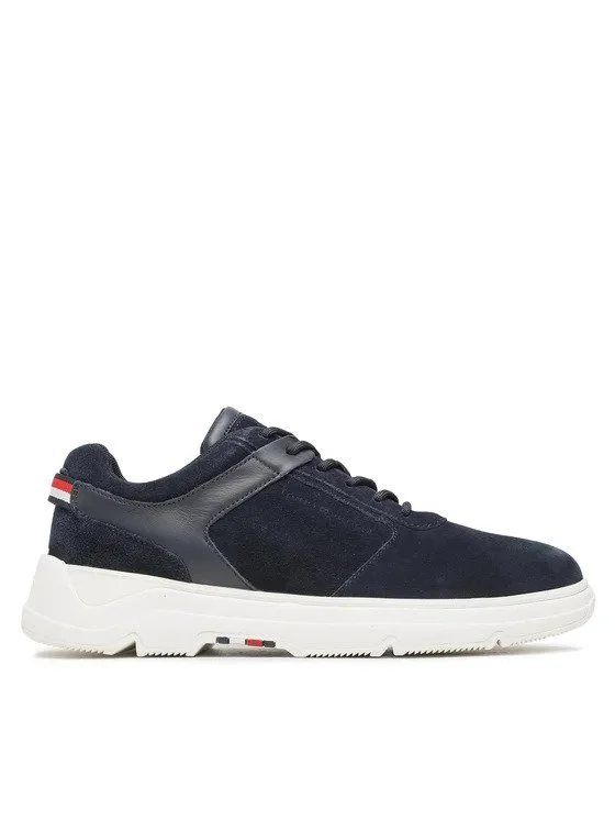 Φωτογραφία προϊόντος: TOMMY HILFIGER CORE HILFIGER SUEDE HYBRID SHOE DESERT SKY ΣΚΟΥΡΟ ΜΠΛΕ