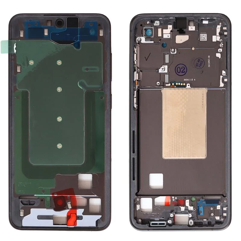Φωτογραφία προϊόντος: Μεσαίο Πλαίσιο Samsung S721B Galaxy S24 FE 5G Μαύρο (Original)