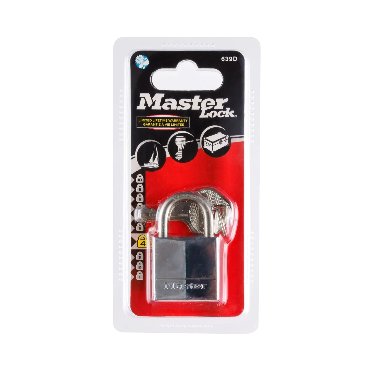 Φωτογραφία προϊόντος: Λουκέτα ανοξείδωτο MASTER LOCK - 30mm