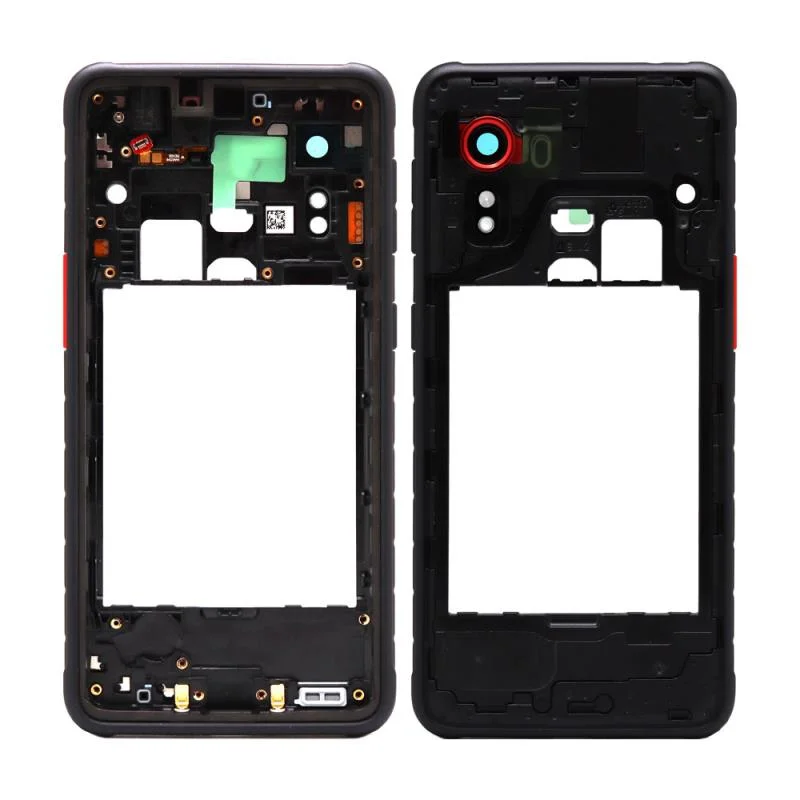 Φωτογραφία προϊόντος: Μεσαίο Πλαίσιο Samsung G525F Galaxy Xcover 5 Μαύρο (Original)