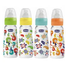 Φωτογραφία προϊόντος: Chicco simply glass γυάλινο μπιμπερό στενό λαιμό θηλή σιλικόνης 0m+ κανονική ροή 240ml, κωδ.50721-31