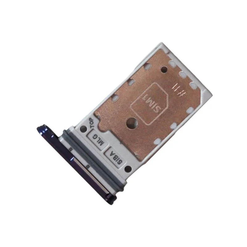Φωτογραφία προϊόντος: Βάση Κάρτας Sim + SD Samsung S921B Galaxy S24 5G/ S926B Galaxy S24 Plus 5G Βιολετί (Original)
