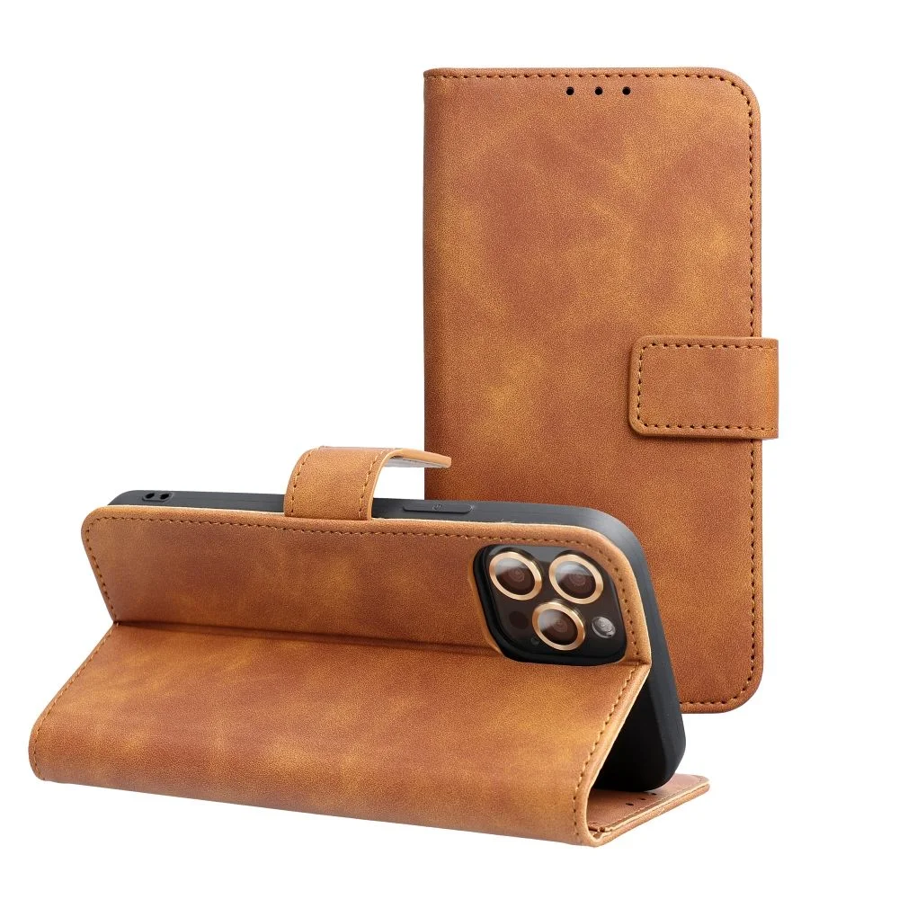 Φωτογραφία προϊόντος: . TENDER Book Case for IPHONE 17 Pro brown