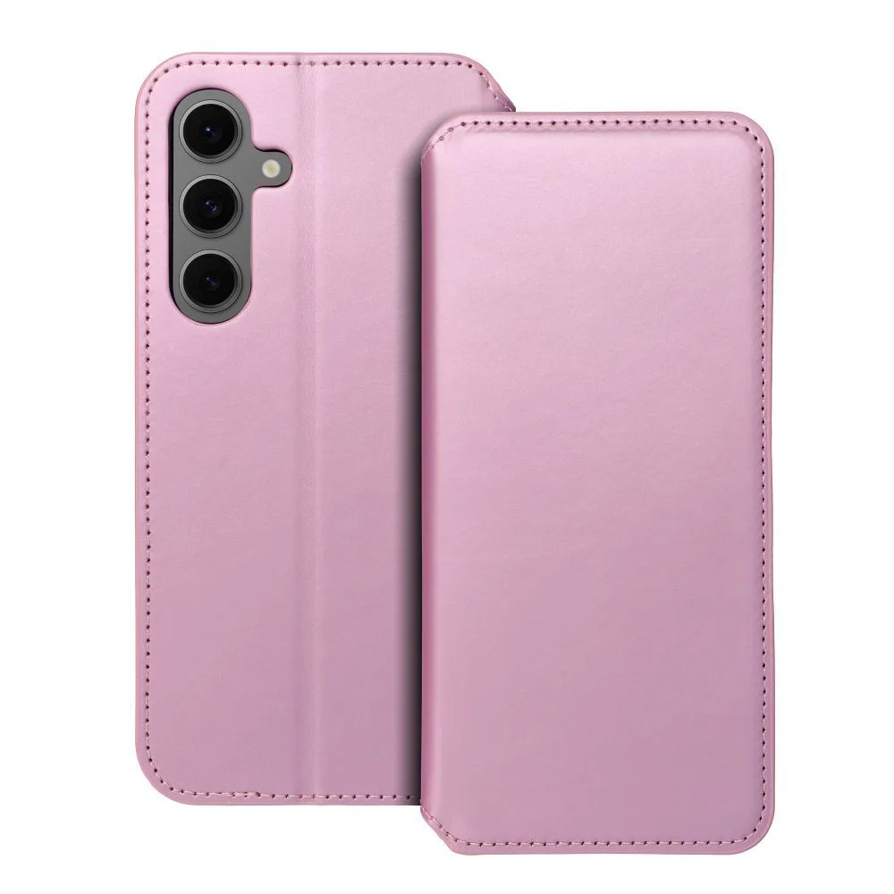 Φωτογραφία προϊόντος: . DUAL POCKET Book case for SAMSUNG S24 FE light pink