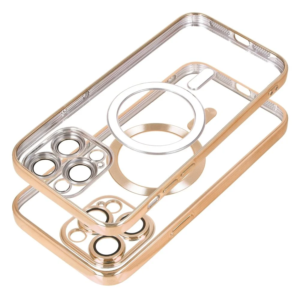 Φωτογραφία προϊόντος: . ELECTRO MAG COVER case compatible with MagSafe for IPHONE 16e gold