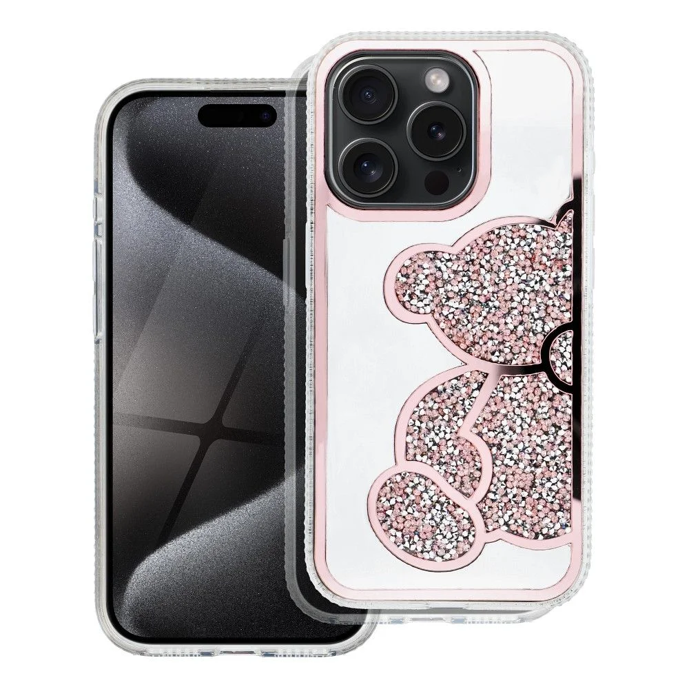 Φωτογραφία προϊόντος: . TEDDY BEAR Case for IPHONE 17 pink