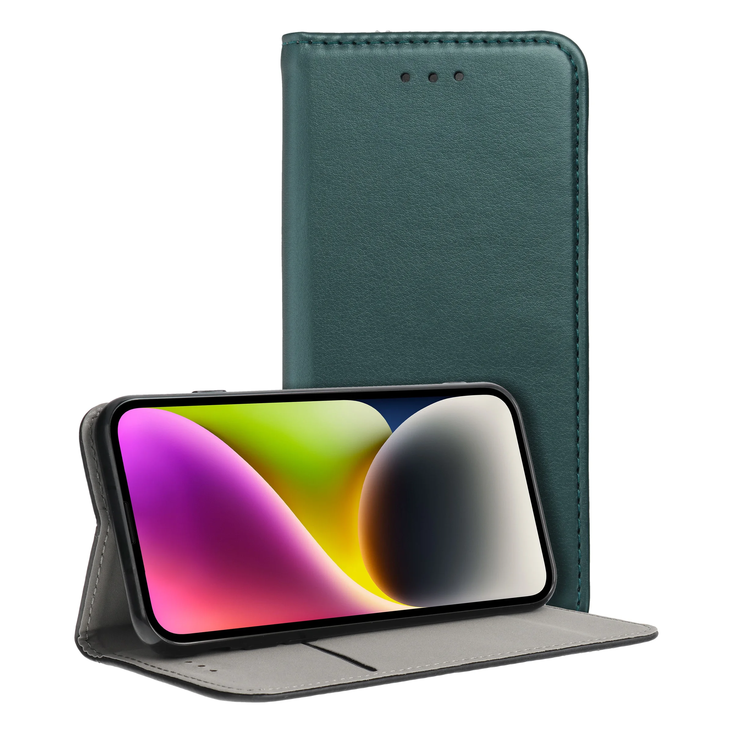 Φωτογραφία προϊόντος: . SMART MAGNETO Book case for IPHONE 17 Pro dark green