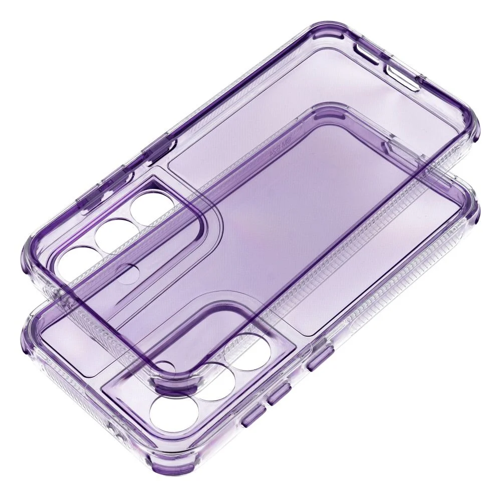 Φωτογραφία προϊόντος: . MATRIX CLEAR Case for SAMSUNG S25 Edge light violet