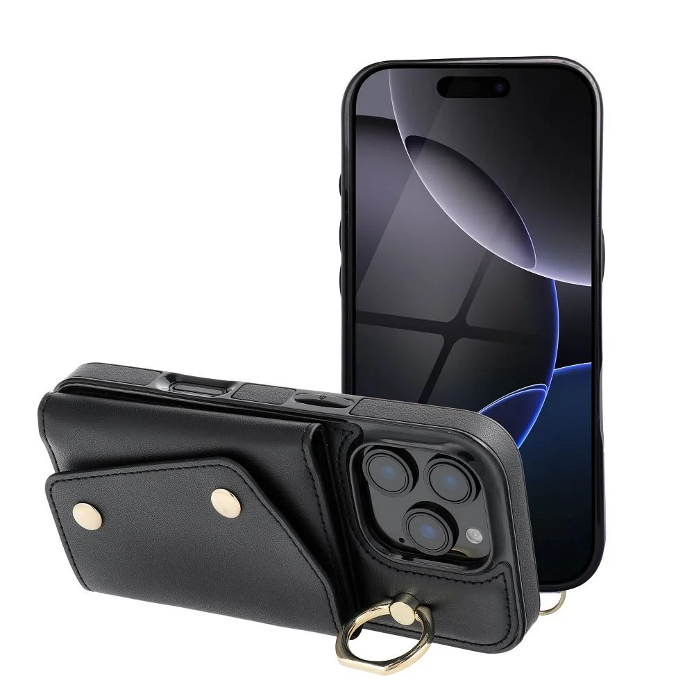 Φωτογραφία προϊόντος: . Wallet Case WONDER for IPHONE 12 / 12 PRO black