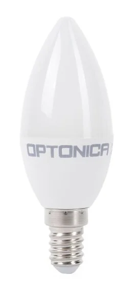 Φωτογραφία προϊόντος: OPTONICA LED λάμπα candle C37 1428, 8W, 6000K, 710lm, E14