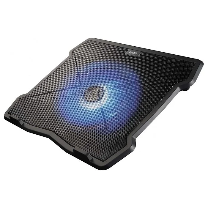 Φωτογραφία προϊόντος: Notebook cooler για laptop μέχρι 15.6'' με μπλέ led fan 125mm Nod Stormcloud 141-0184
