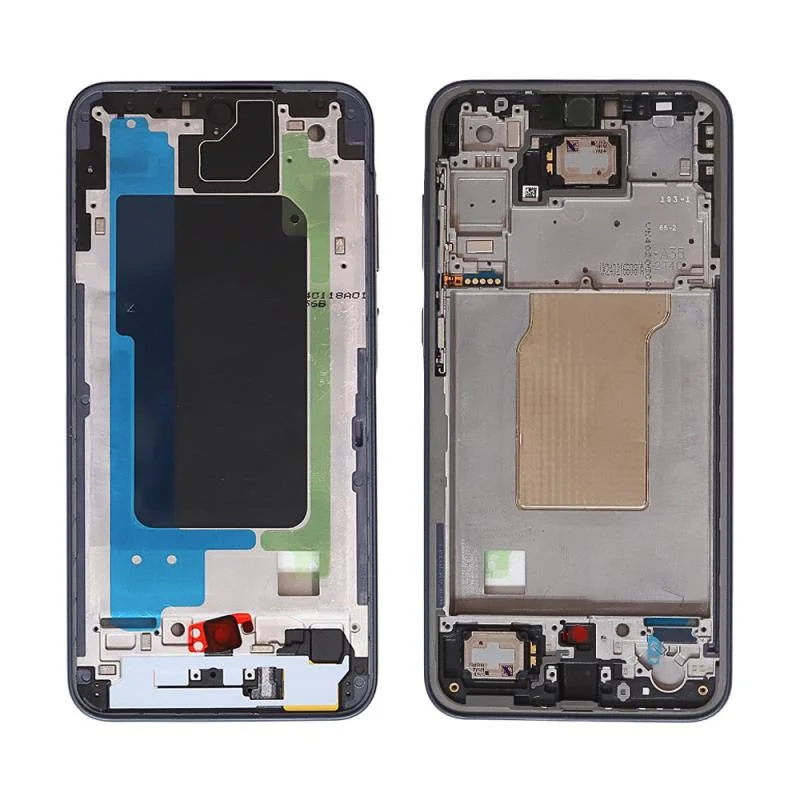 Φωτογραφία προϊόντος: Μεσαίο Πλαίσιο Samsung A356B Galaxy A35 5G Σκούρο Μπλε (Original)