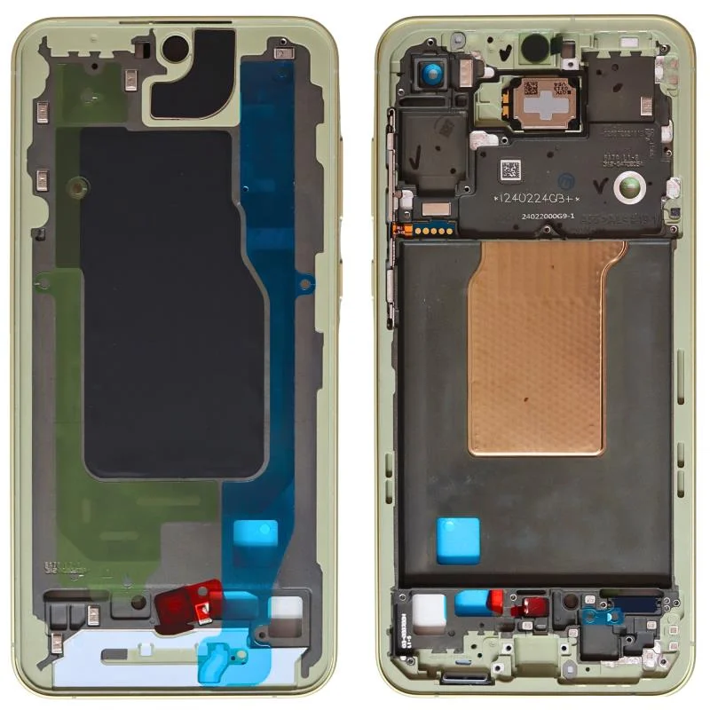 Φωτογραφία προϊόντος: Μεσαίο Πλαίσιο Samsung A556B Galaxy A55 5G Κίτρινο (Original)