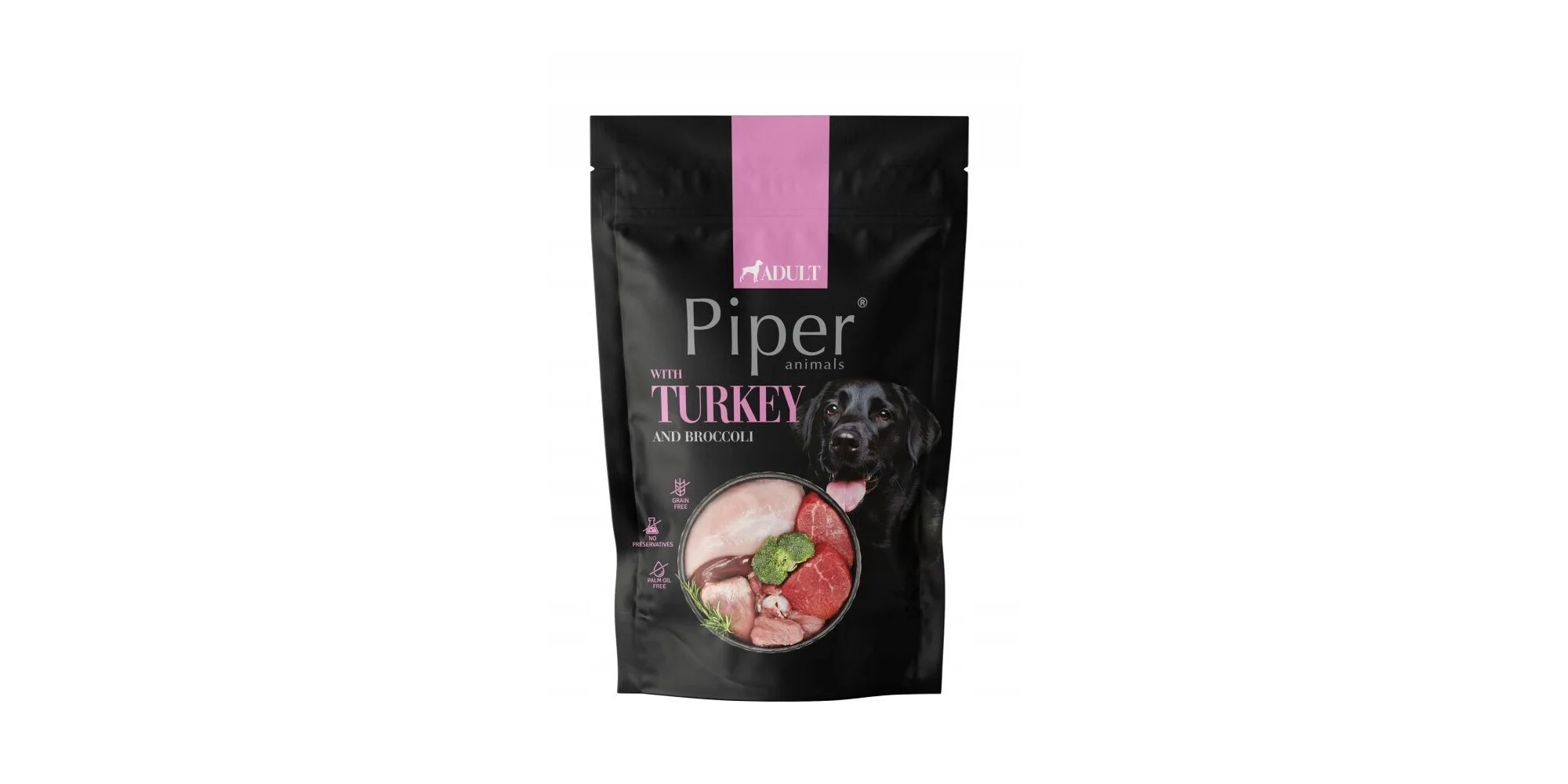 Φωτογραφία προϊόντος: PIPER Adult Γαλοπούλα + Μπρόκολο 500gr