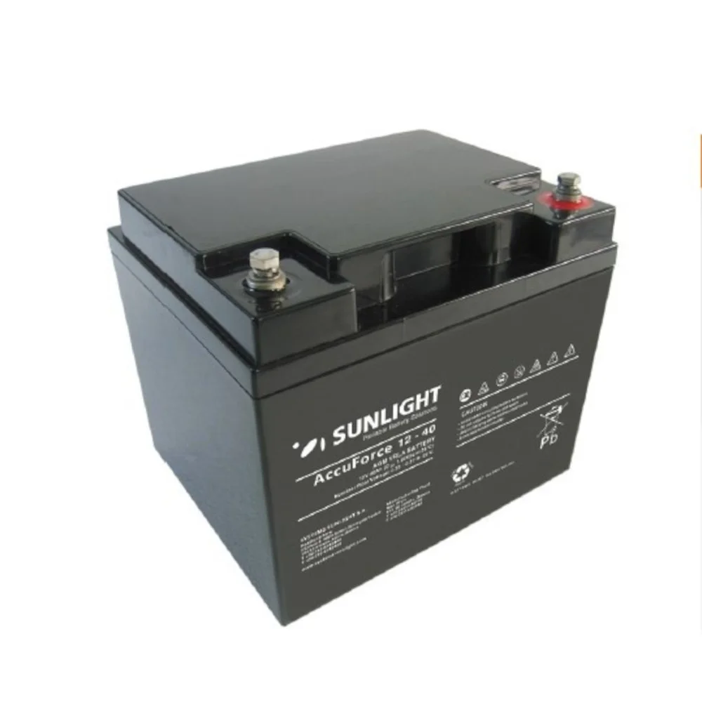 Φωτογραφία προϊόντος: Μπαταρία VRLA Sunlight ACCUFORCE12-40 12V 40Ah