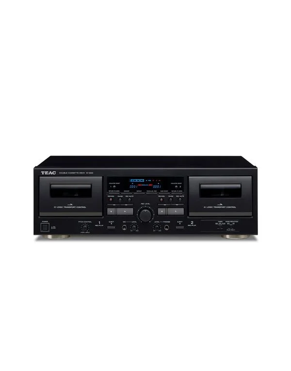 Φωτογραφία προϊόντος: TEAC W-1200 Black Διπλό Kασετόφωνο