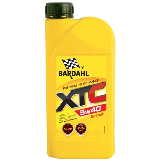 Φωτογραφία προϊόντος: BARDAHL XTC 5W40 SYNTHETIC 1LT