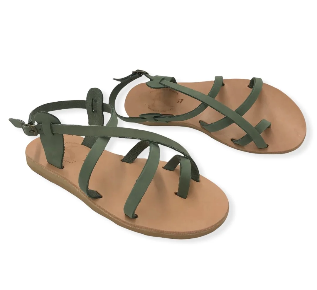 Φωτογραφία προϊόντος: Traveller's Eumelia mint 1706 Traveller s Shoes δερμάτινα σανδάλια