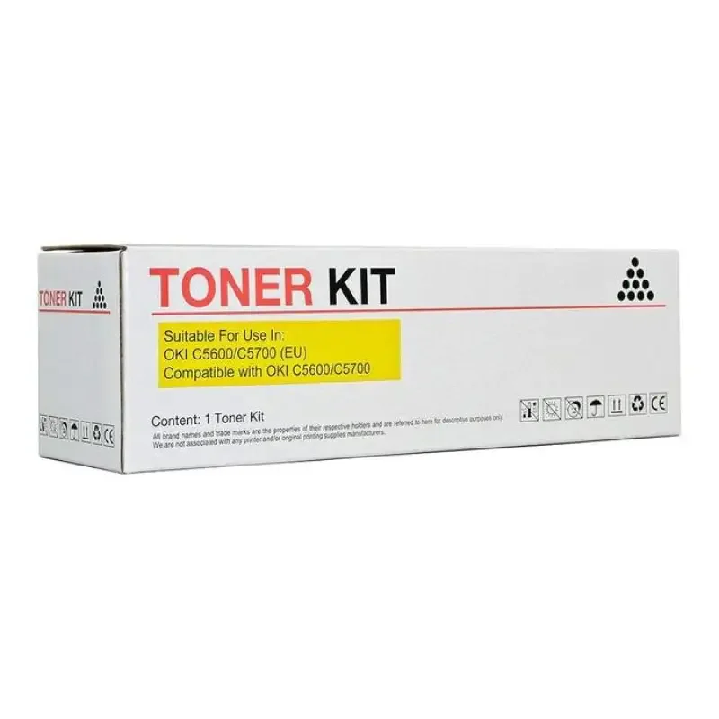 Φωτογραφία προϊόντος: Print-Rite Συμβατό toner Oki C5600, C5700 Yellow