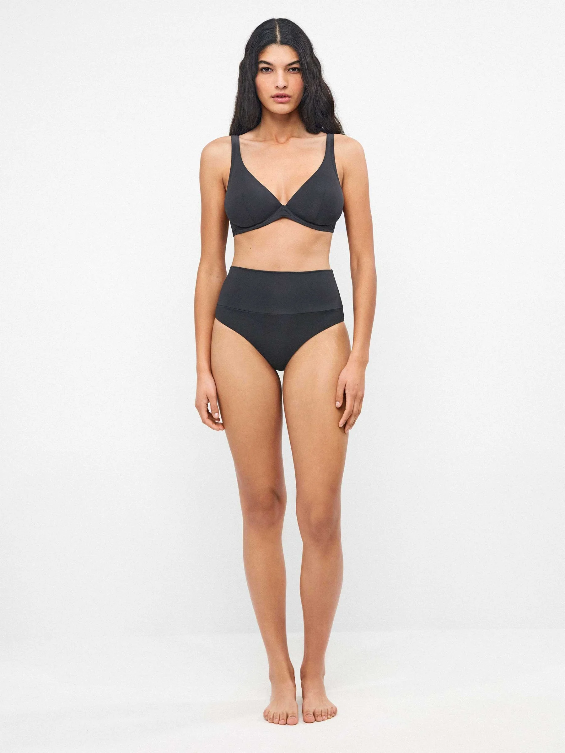 Φωτογραφία προϊόντος: GISELA 2/30425 μαγιό slip high waist μαύρο