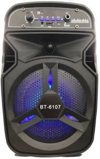 Φωτογραφία προϊόντος: ηχείο Bluetooth SPEAKER-BT-6107 διαθέτει λειτουργία FM υποστήριξης μικροφώνου,