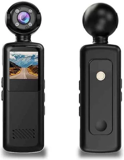 Φωτογραφία προϊόντος: Φορητή Action Camera με Οθόνη, WiFi και Περιστρεφόμενο Φακό 180°