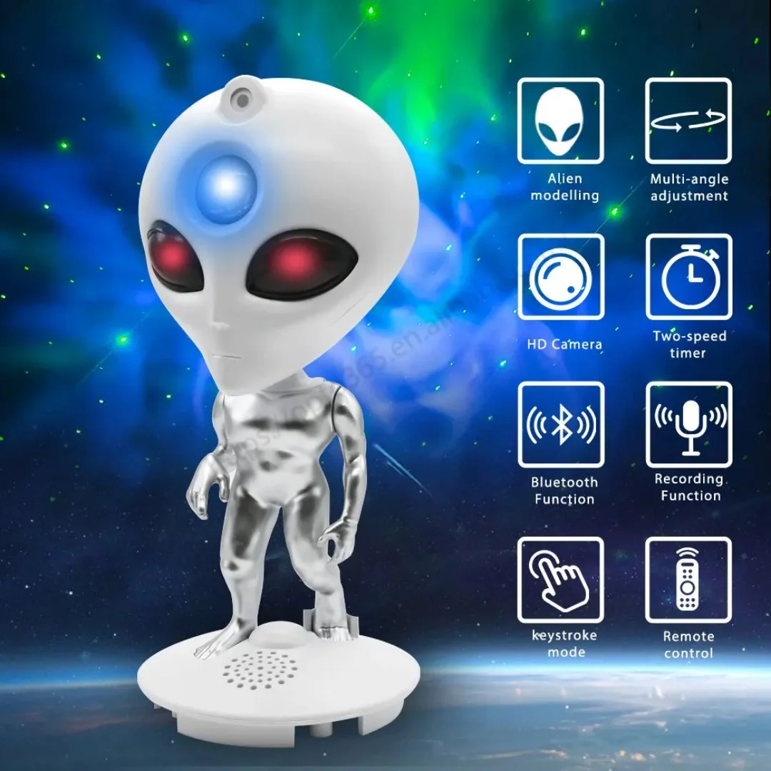 Φωτογραφία προϊόντος: OEM Προβολέας Alien Star Sky Projector με Bluetooth