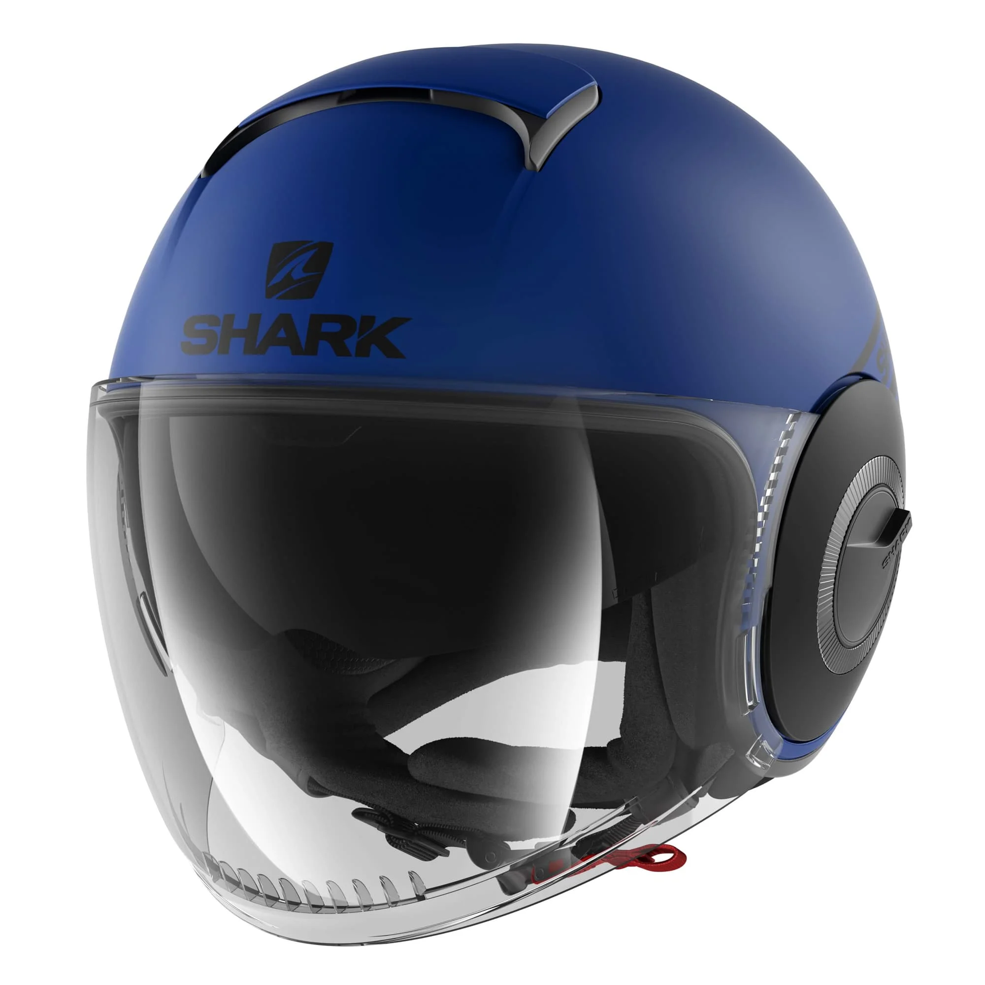 Φωτογραφία προϊόντος: SHARK Helmets Κράνος Shark - Nano Street Neon Mat | κράνη μηχανής Jet - Μπλέ Ματ