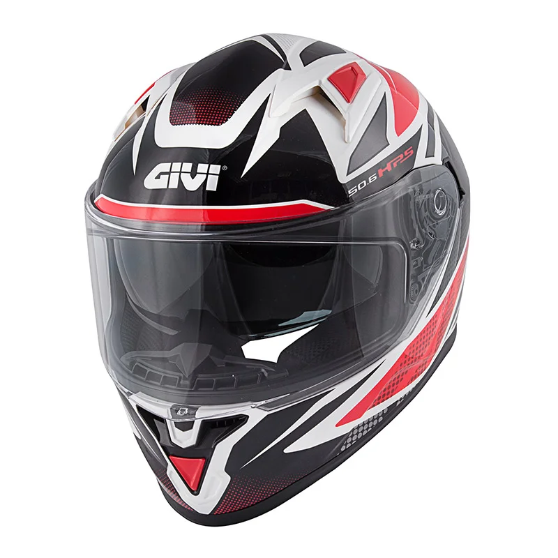 Φωτογραφία προϊόντος: Givi Κράνος Full Face - H50.6 Stoccarda Follow άσπρο/κόκκινο/μαύρο - Άσπρο/κόκκινο/μαύρο