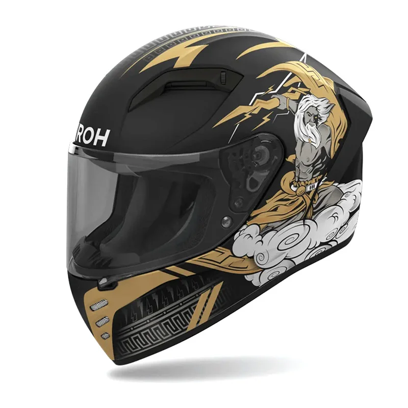 Φωτογραφία προϊόντος: Airoh Helmets Κράνος Μοτοσυκλέτας Σκούτερ Airoh - Connor - Zeus ματτ