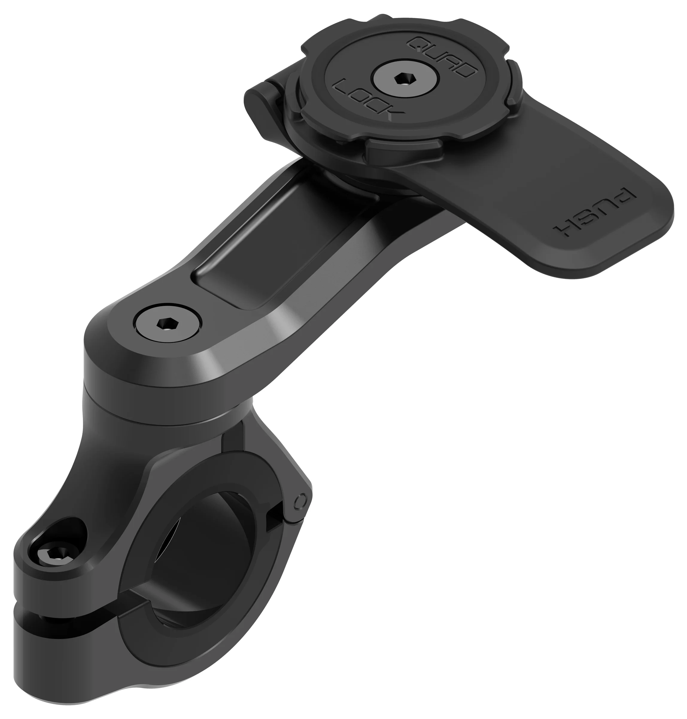 Φωτογραφία προϊόντος: Quad Lock Quadlock - βάση κινητού τιμονιού μοτοσυκλέτας αλουμινίου CNC