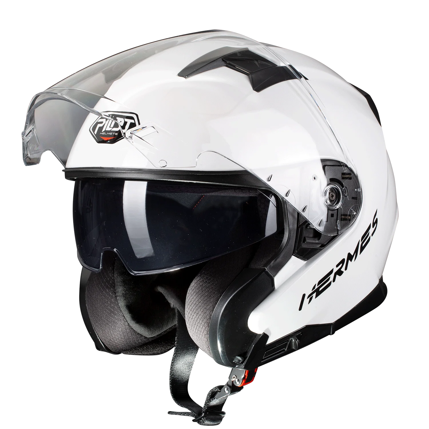 Φωτογραφία προϊόντος: Pilot Helmets Κράνος Pilot Hermes - Λευκό - Άσπρο