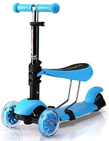 Φωτογραφία προϊόντος: Scooter Παιδικό Πατίνι Αναδιπλούμενο Τρίτροχο για 3+ Ετών Μπλε