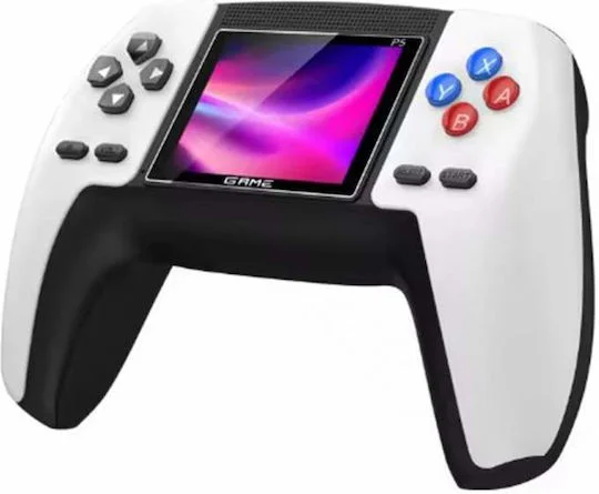 Φωτογραφία προϊόντος: P5 Siks Portable Video Game Console 520 Retro Games 320x240 Resolution Display Av Output Usb Charging 1020mah White
