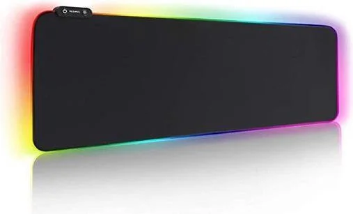 Φωτογραφία προϊόντος: Gaming Mouse Pad (300mm) με RGB Φωτισμό μέσω USB Γκρι
