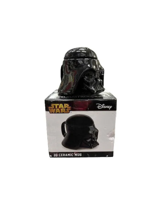 Φωτογραφία προϊόντος: Κούπα Κεραμική Star Wars 3D Σε Μαύρο Χρώμα