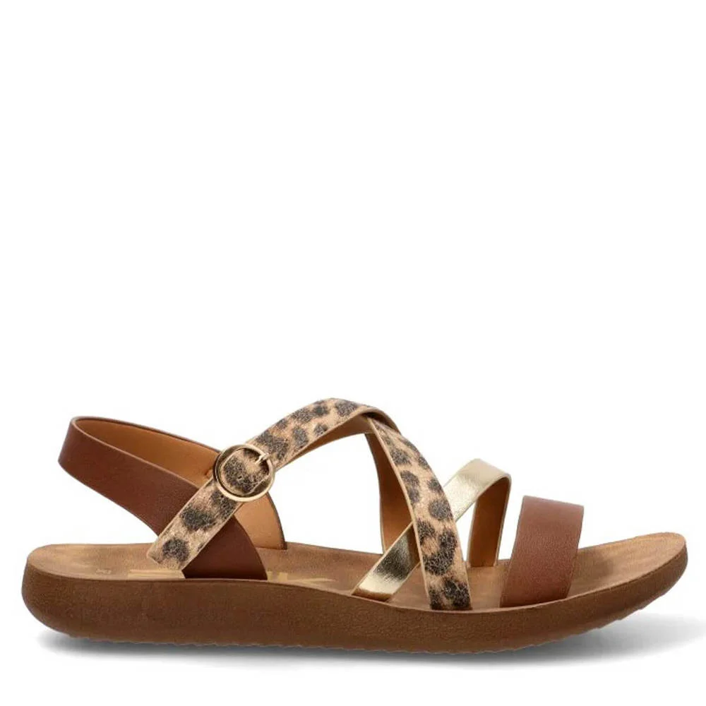 Φωτογραφία προϊόντος: ETIKA Shoes Γυναικεία Σανδάλια Derawan 10129 Leopardo / Λεοπάρ