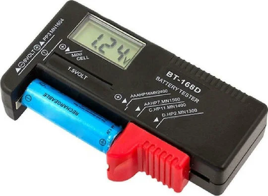 Φωτογραφία προϊόντος: PT-797 Ψηφιακό Battery Tester με Πτυσσόμενη Υποδοχή 1.5V + 9V PT-797